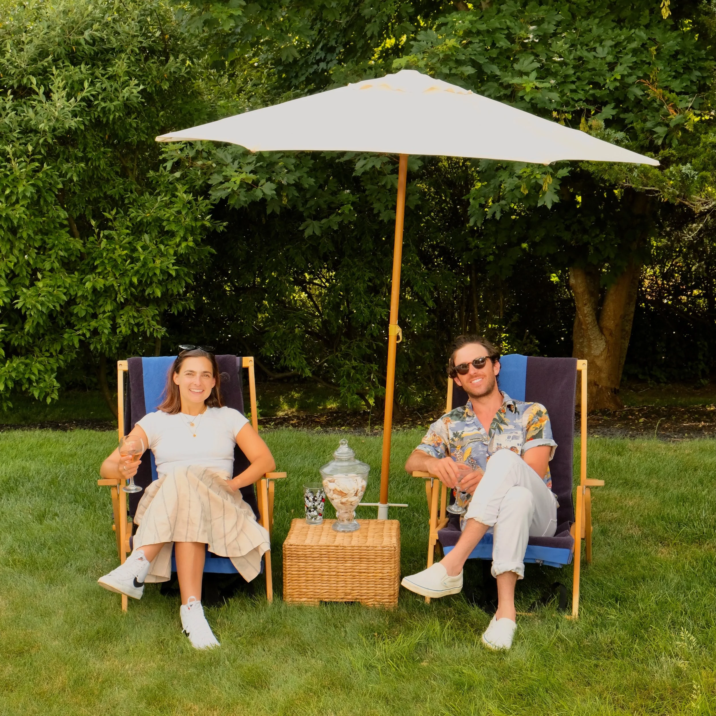 Lawn, summer afternoon