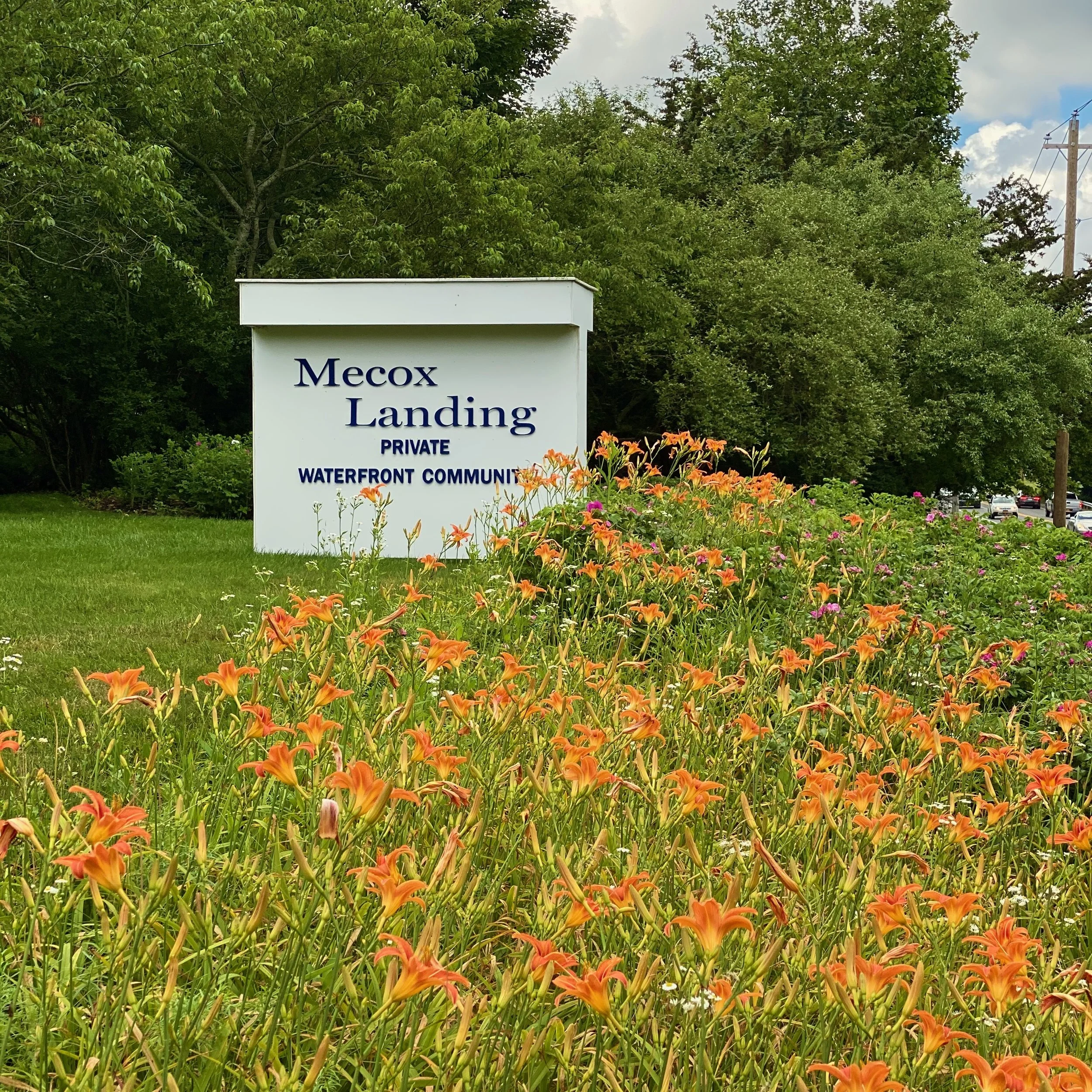 Mecox Landing entrance