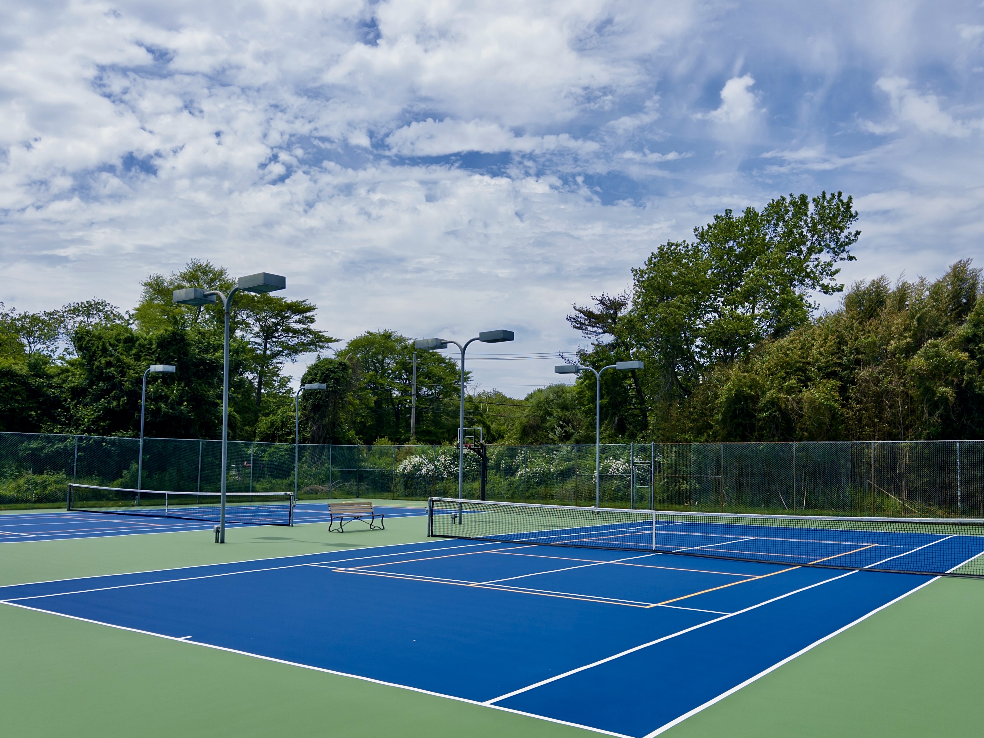 Tennis courts
